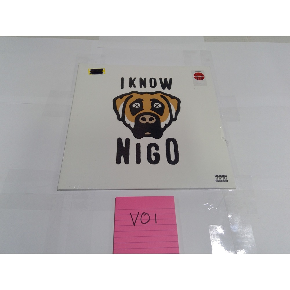 Nigo I Know Nigo Vinyl LP Target Exclusive KAWS Art Yellow New Sealed
